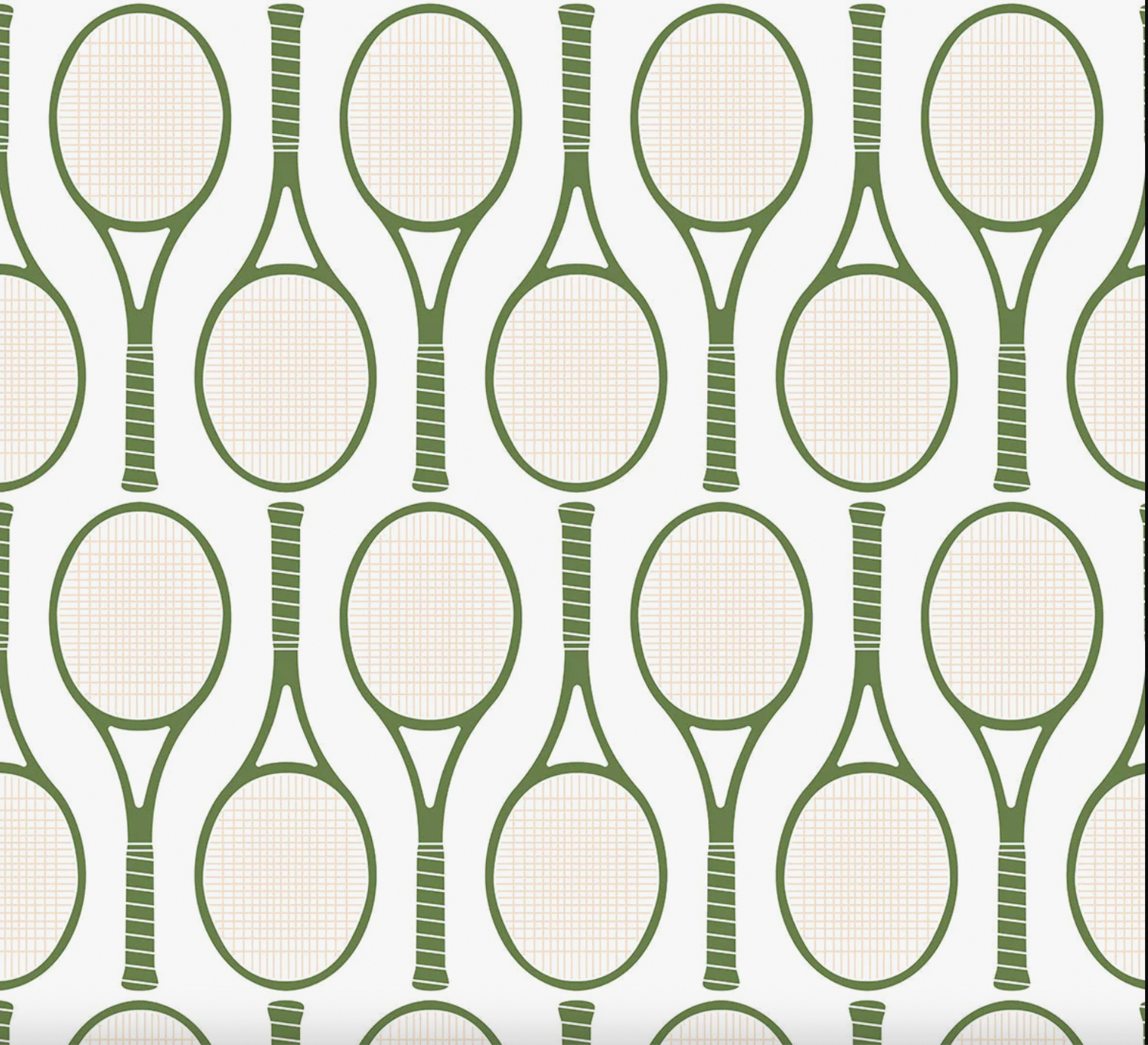 wallpaper with multiple green tennis rackets
