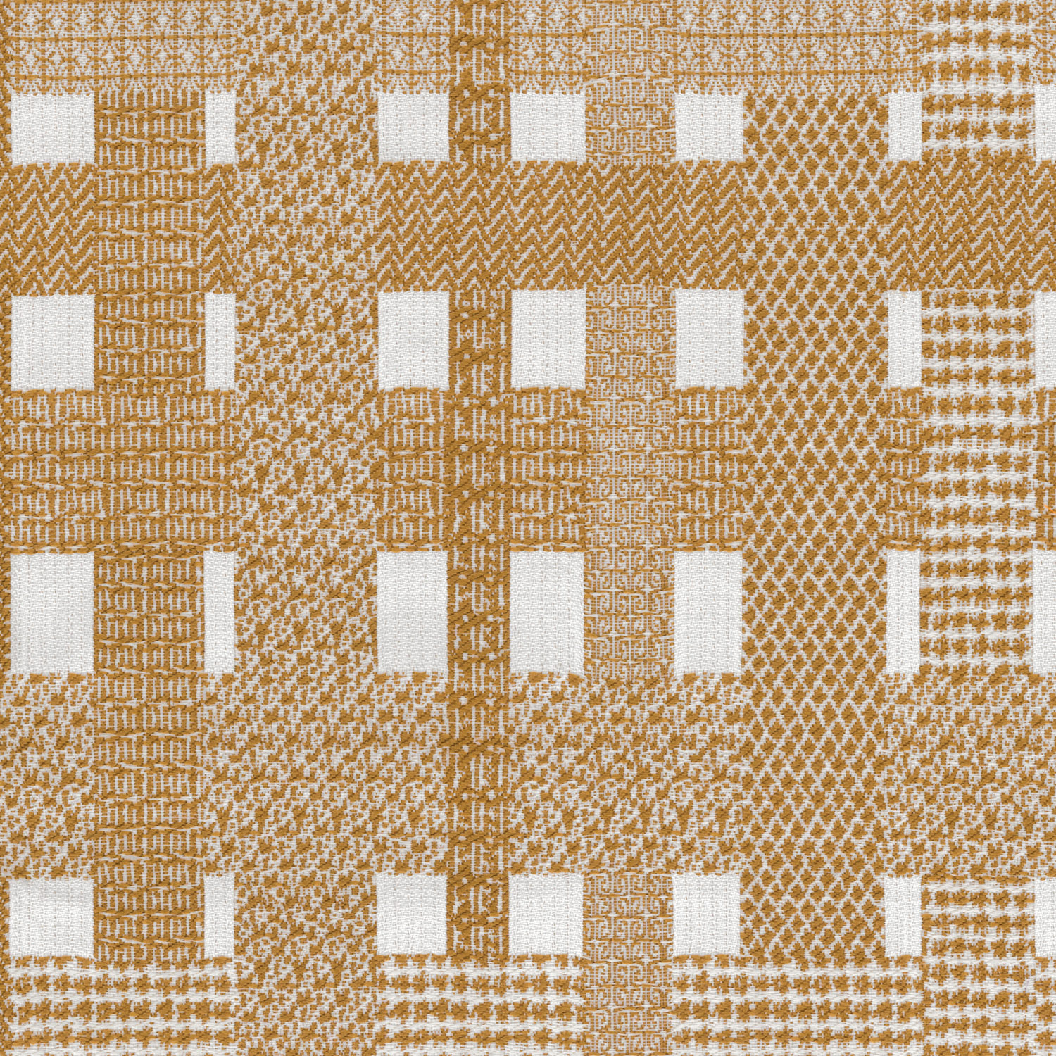 checkered white and tan fabric suggested by Autumn Adeigbo
