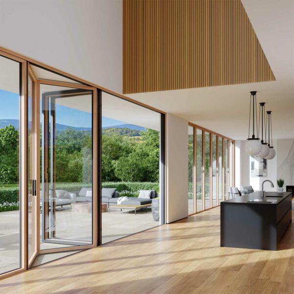 Behind The Unrivaled Folding Door System Made For Open-Air Living