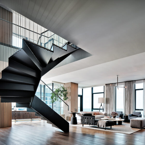 See How This Modern Penthouse Stakes A Claim In The Texas Sky