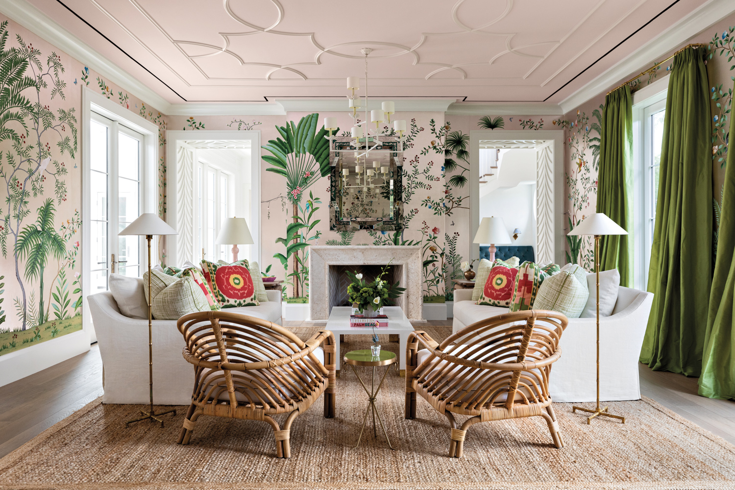Glamour Meets Comfort In A Home That Captures The Palm Beach Spirit
