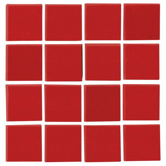 sheet of red tile