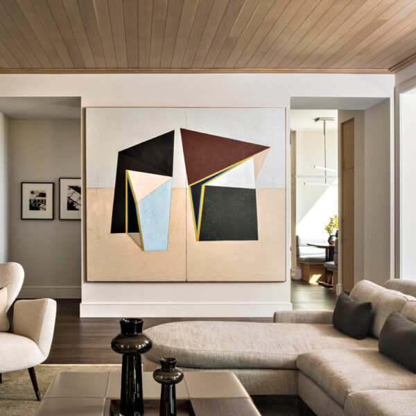 What Does It Look Like When A Home Is Built Around Modern Art?