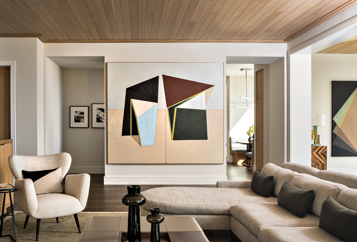 What Does It Look Like When A Home Is Built Around Modern Art?