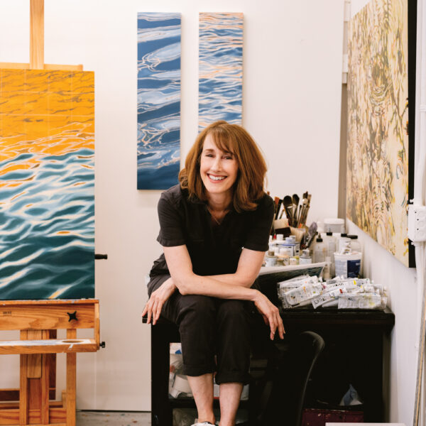 Meet The Sausalito Artist Taking Cues From The Water’s Surface
