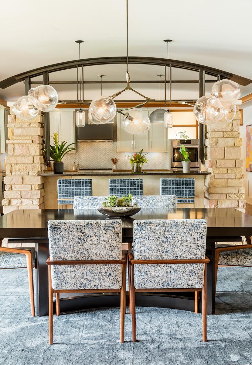 Austin interior designer, dining room, interior design