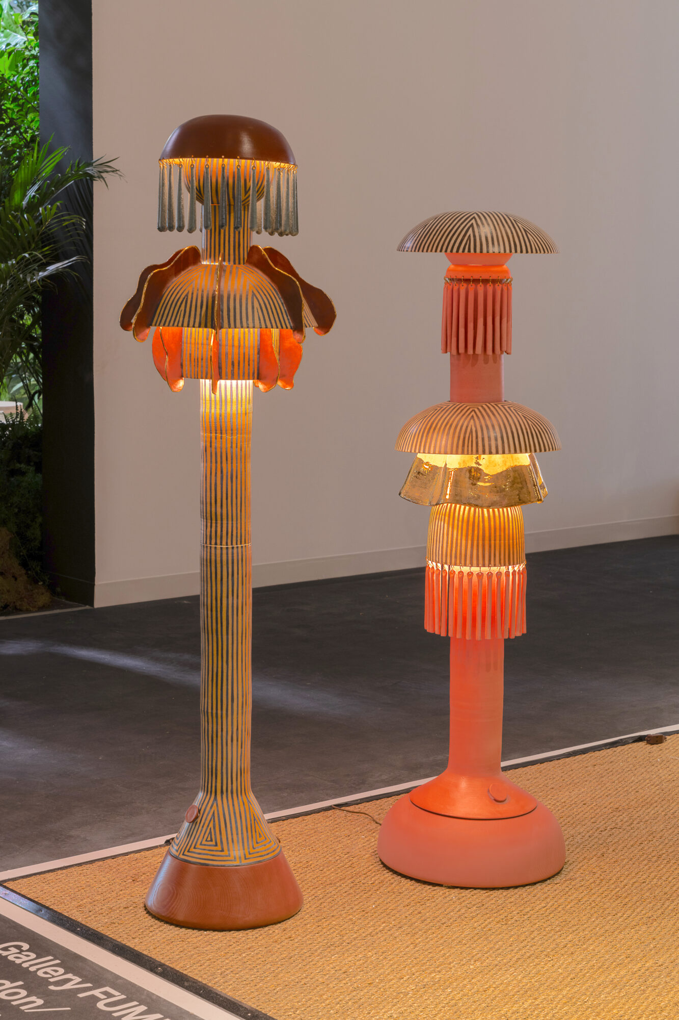 Jeremy Anderson lighting seen at Design Miami 2023