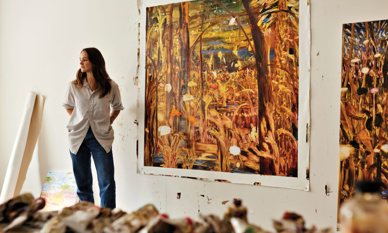 Meet The Artist Whose Paintings Distill The Sensations of Nature