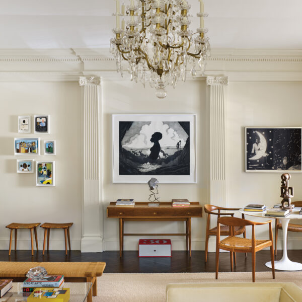 A Classical Prewar Park Avenue Apartment Spotlights Black Art
