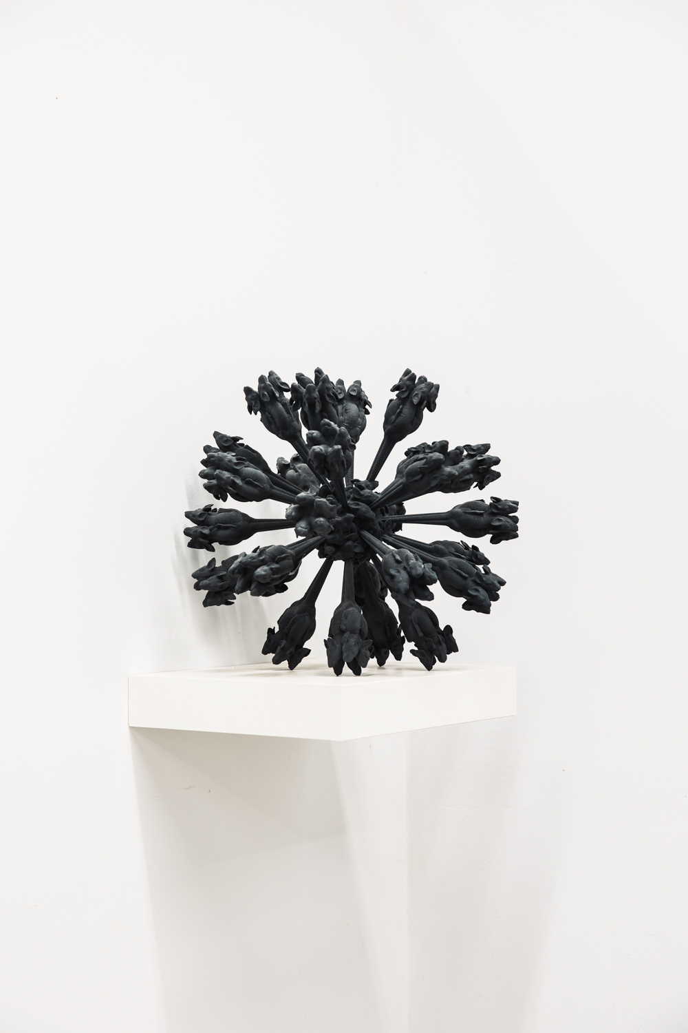 3D-printed spore sculpture