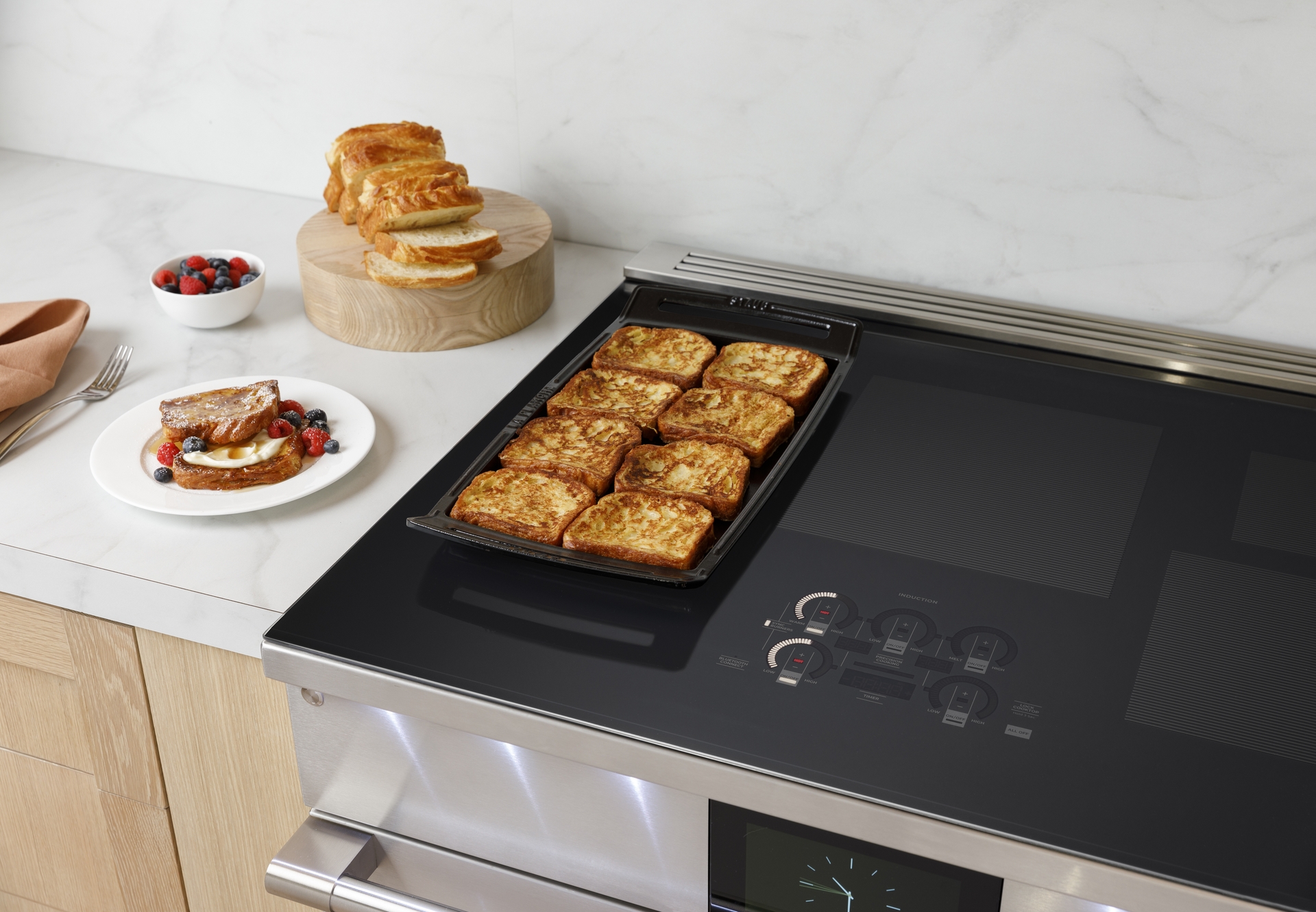 a modern stovetop featured at KBIS 2024