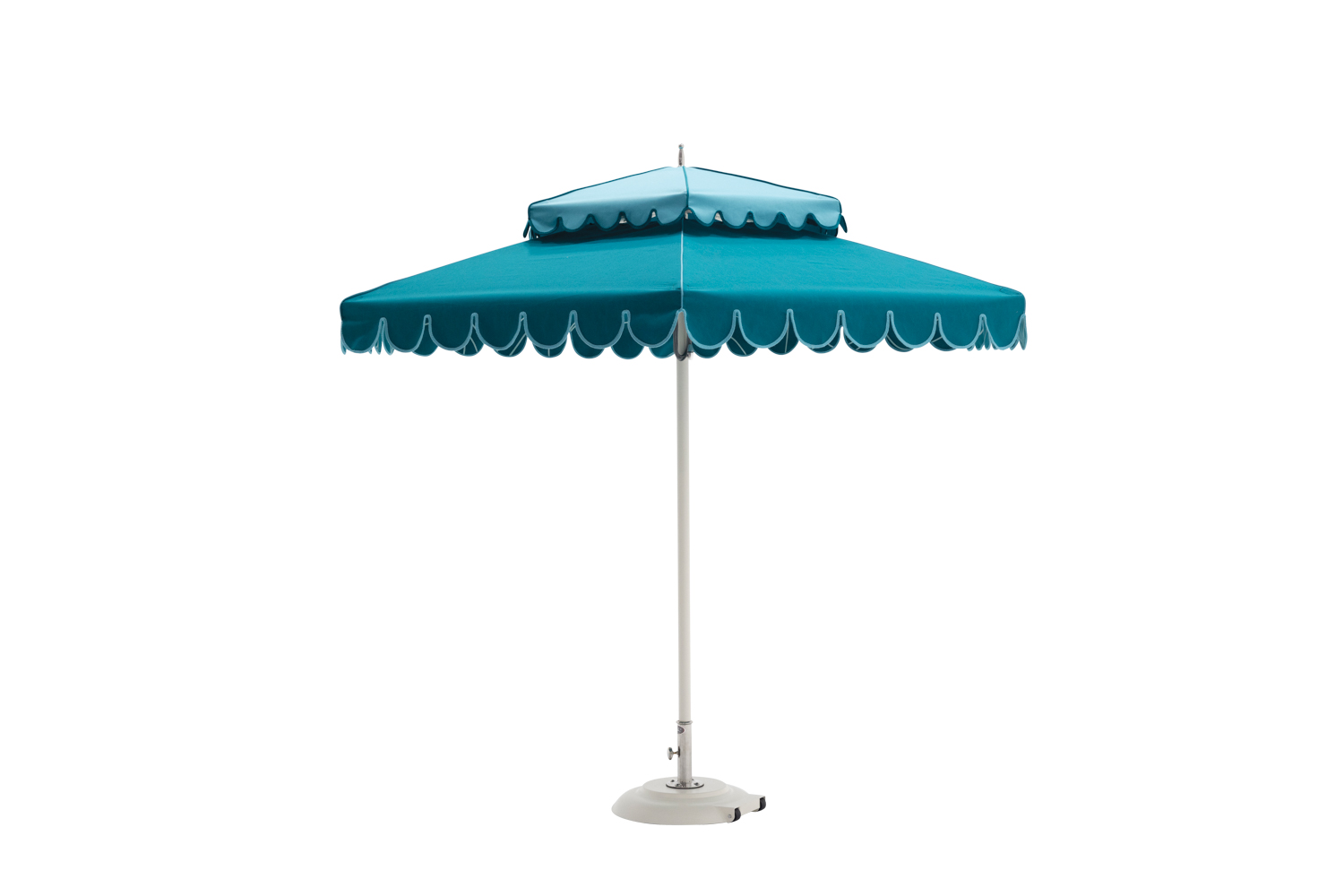 blue umbrella canopy