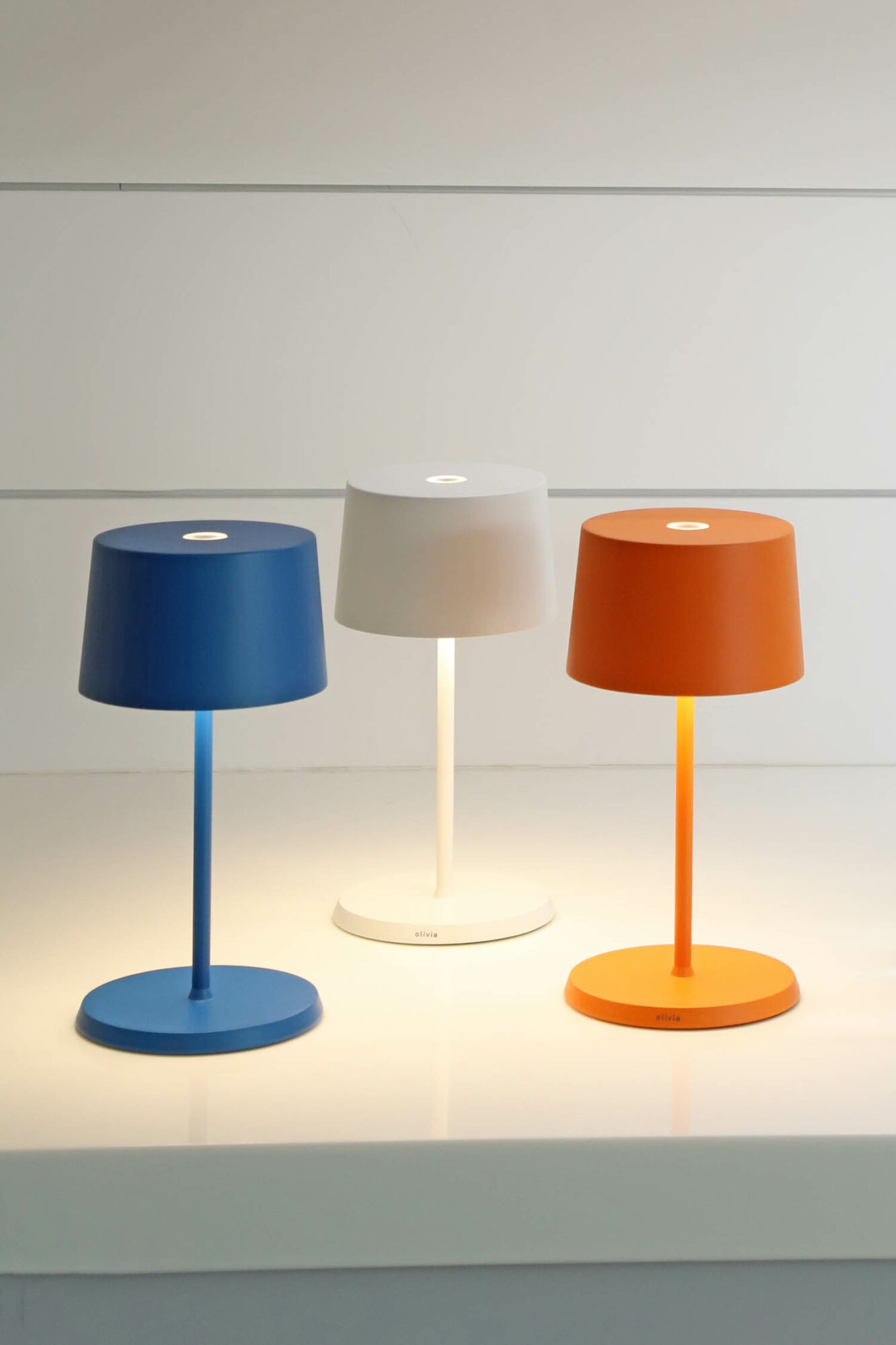 Olivia Pro Mini table lamps by Zafferano