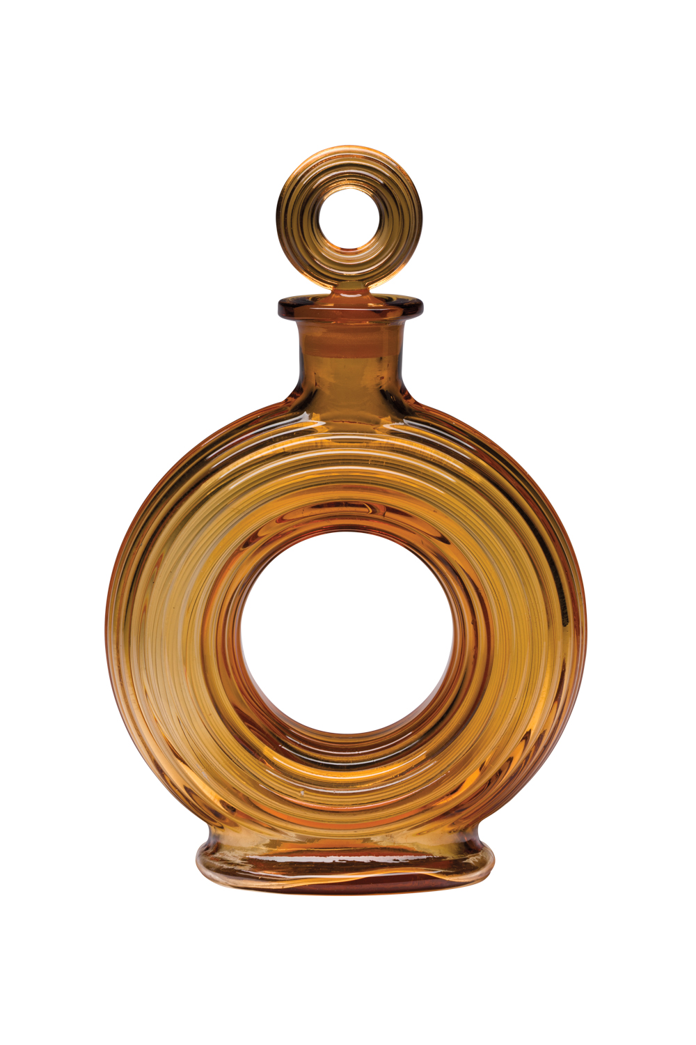 circular decorative vase