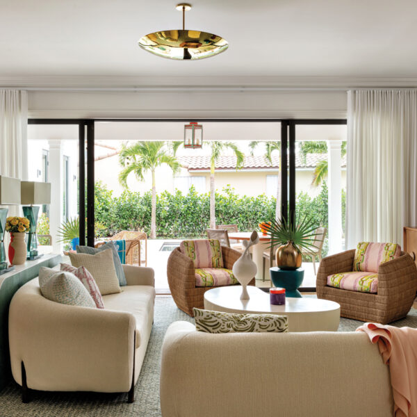 Tour A Clean-Lined Palm Beach Abode With A Vibrant Aesthetic