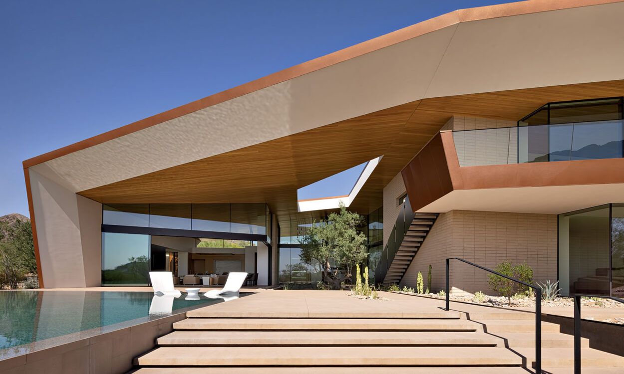 An Arizona Home Frames The Desert Landscape As Living Art