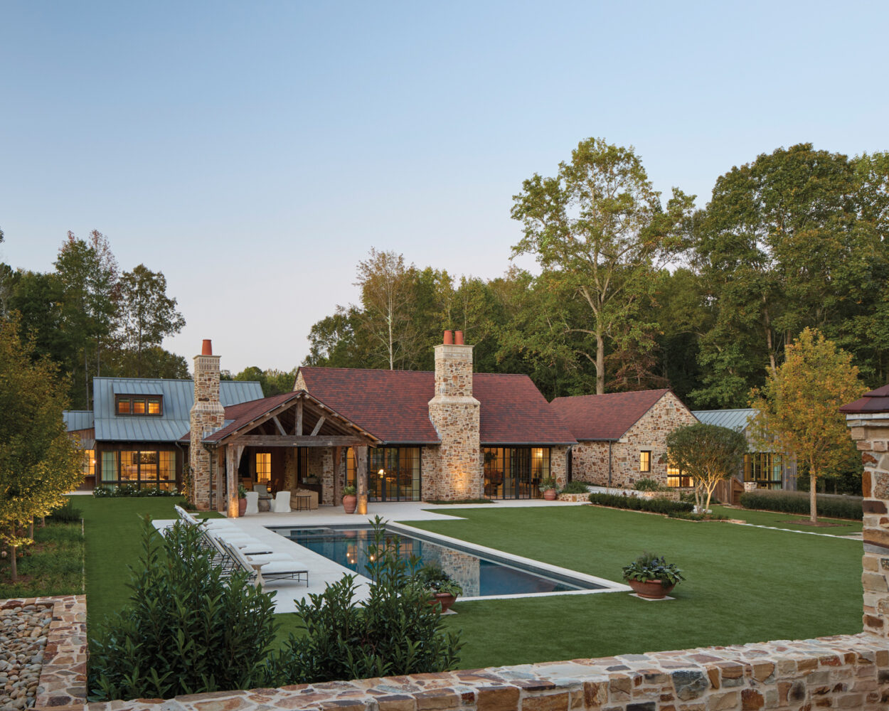 A Picturesque Georgia Abode Reflects Its Rural Setting