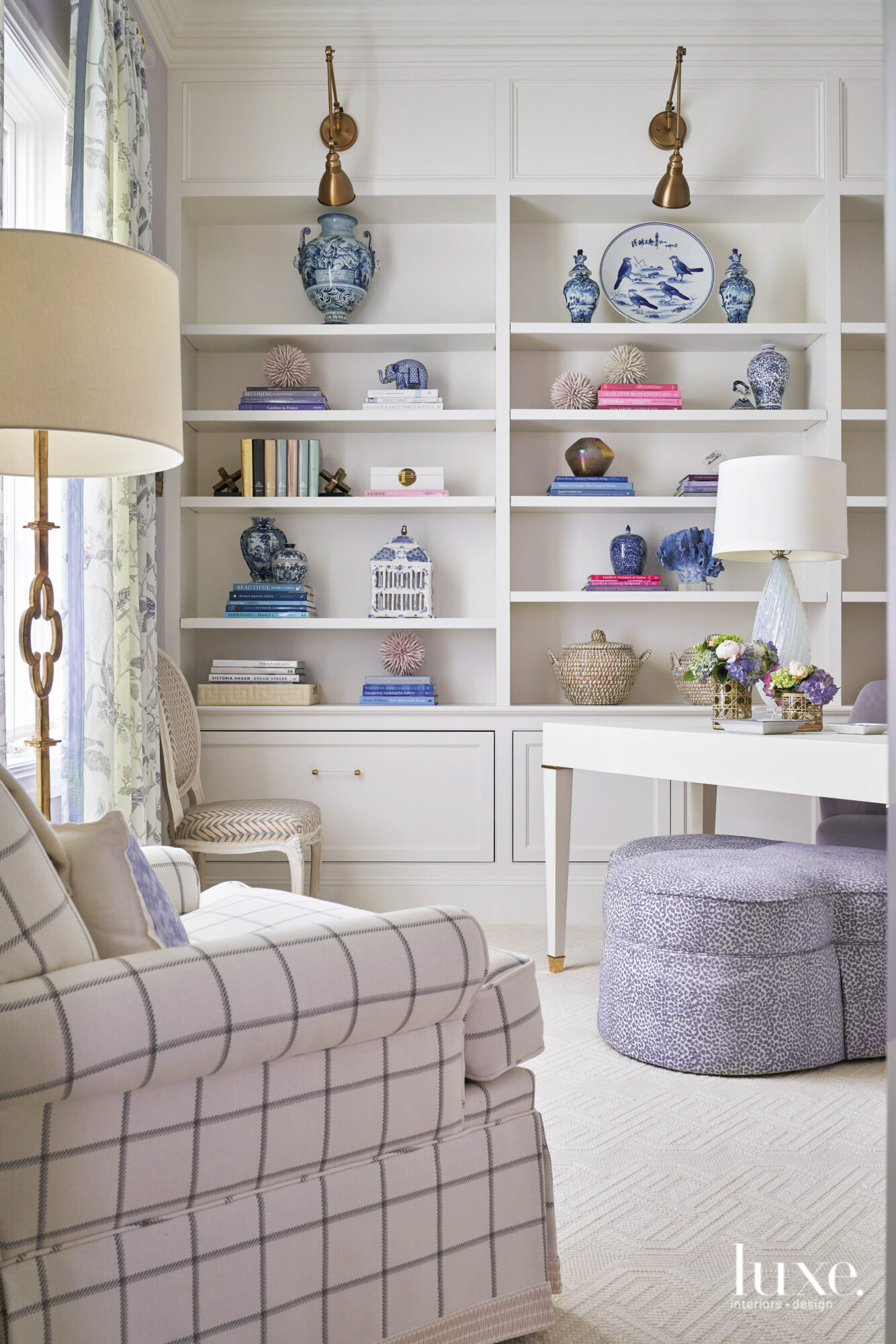 desk and settee