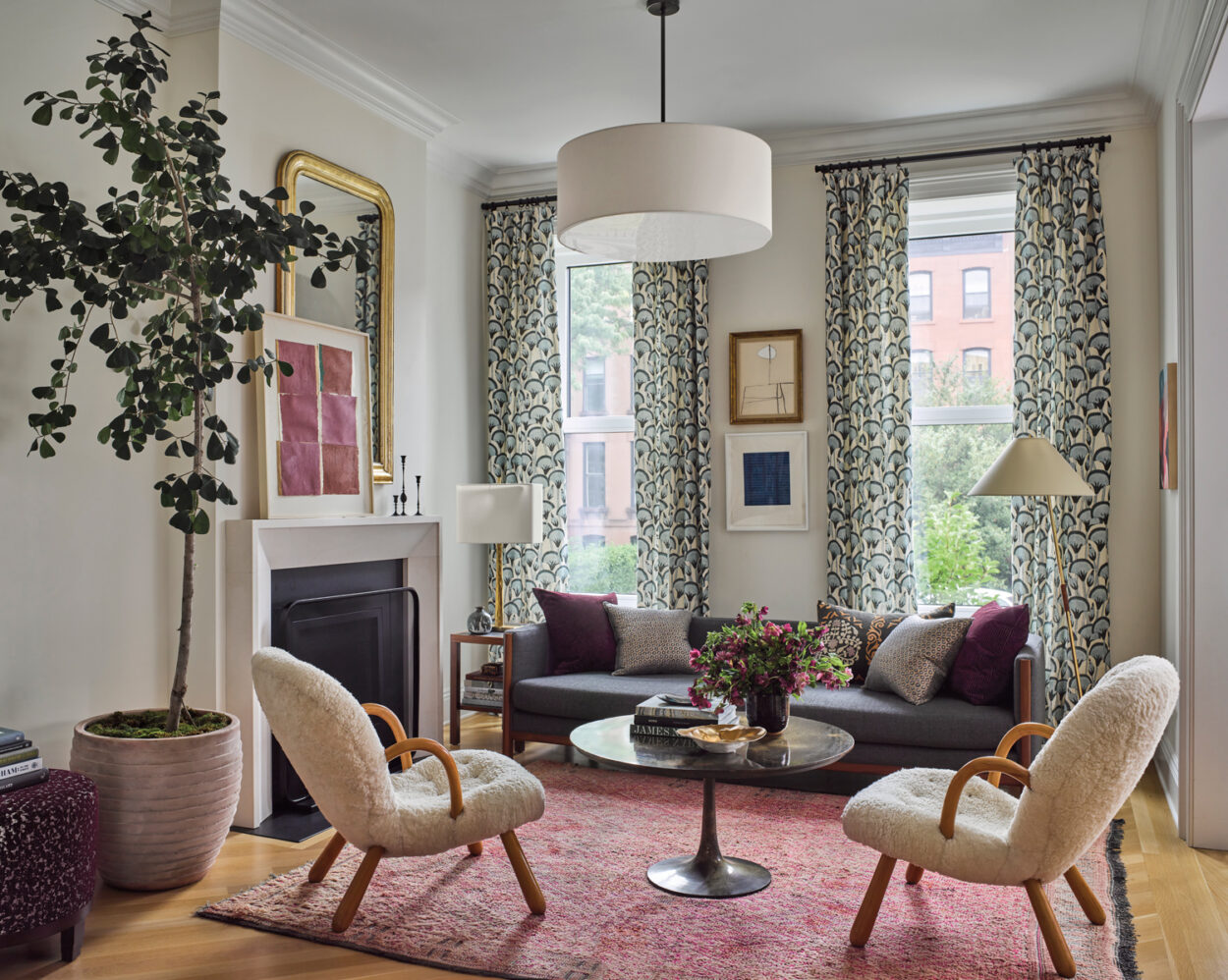 English-Meets-Scandinavian Vibes In A Historic Brooklyn Brownstone