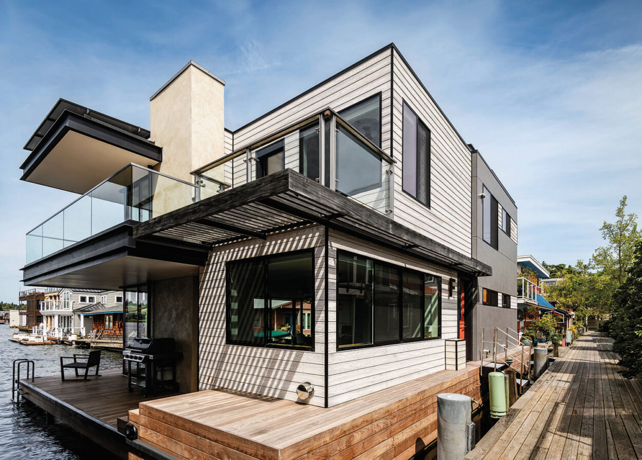 Adding A New Member To Seattle’s Assortment Of Iconic Floating Homes